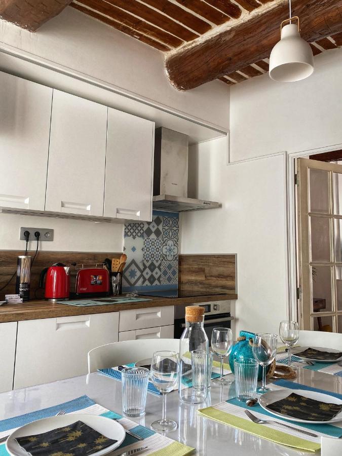 Escapade à Sanary, au coeur du village, 200M du Port,Clim,Wifi,Parking Sanary-sur-Mer Exterior foto